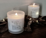 Mahogany Teakwood - Scented Premium Coconut Soy Candle