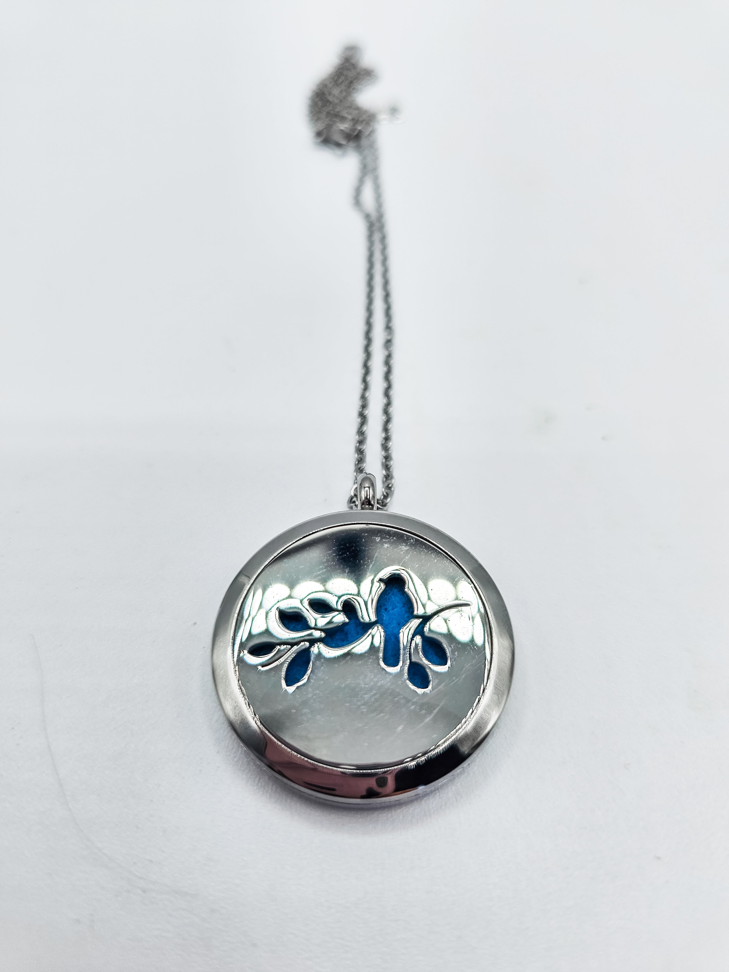 Aromatherapy - BIRD, Diffuser Pendant Necklace