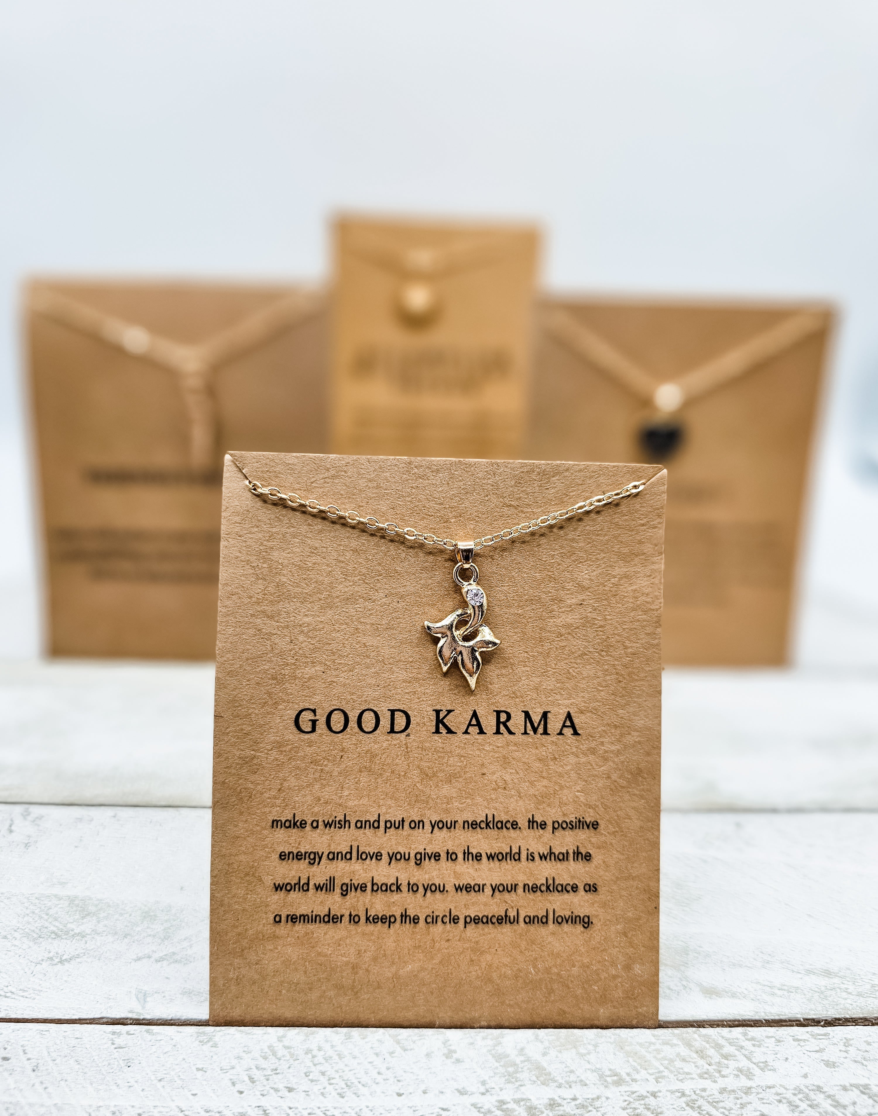 Good Vibes Only - Inspirational and Meaningful Pendant Necklace