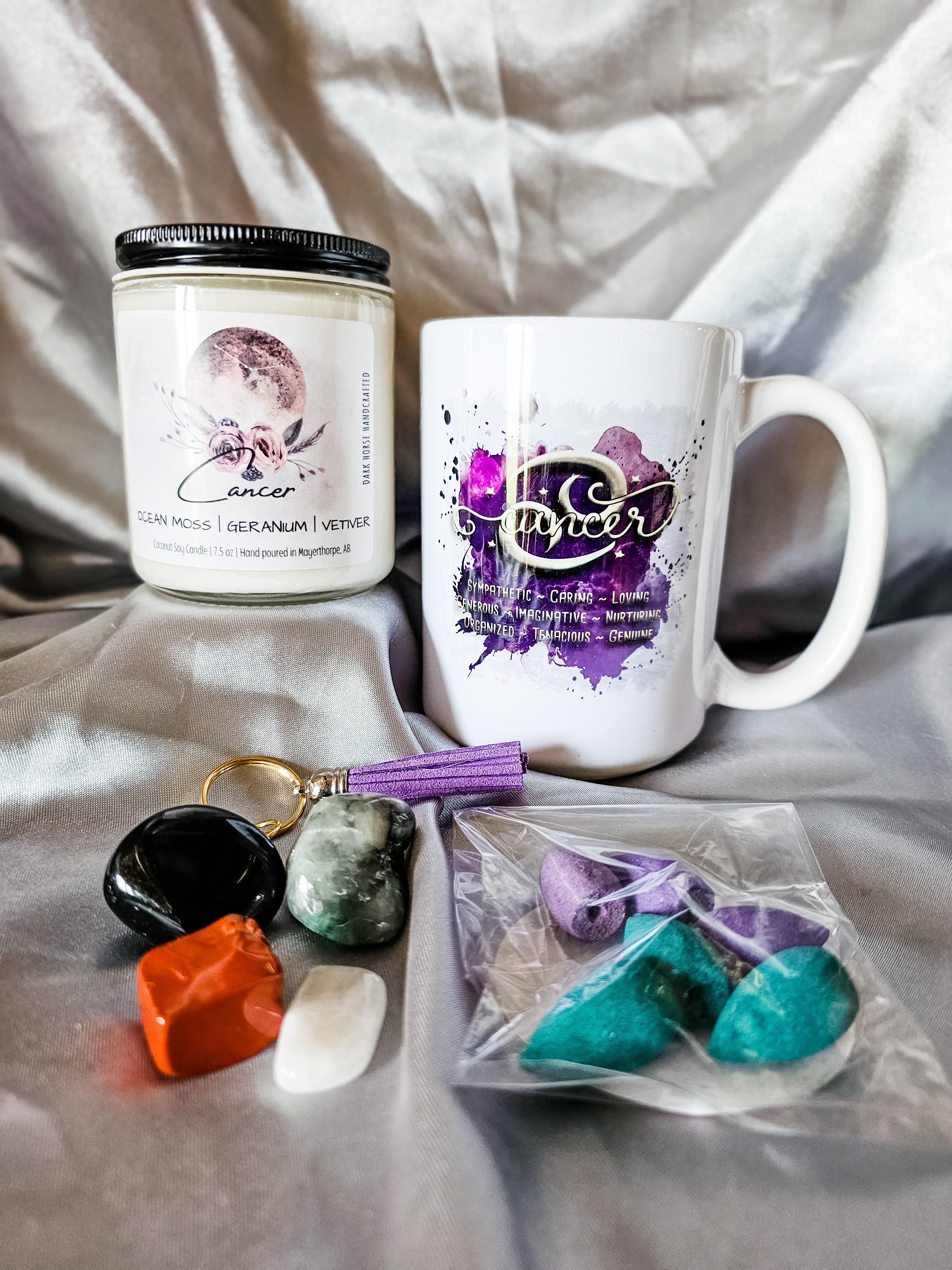 Cancer Zodiac Candle Gift Box