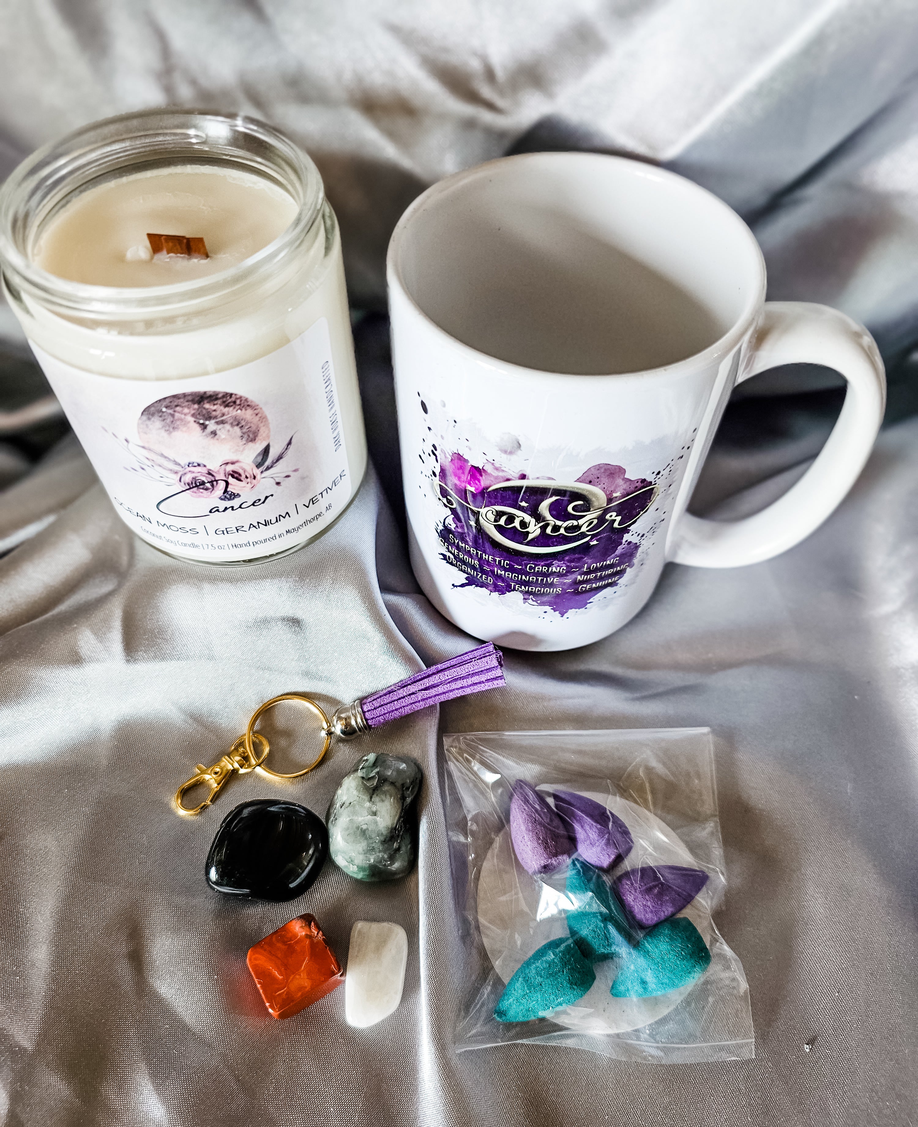 Cancer Zodiac Candle Gift Box