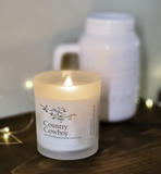 Country Cowboy - Scented Premium Coconut Soy Candle