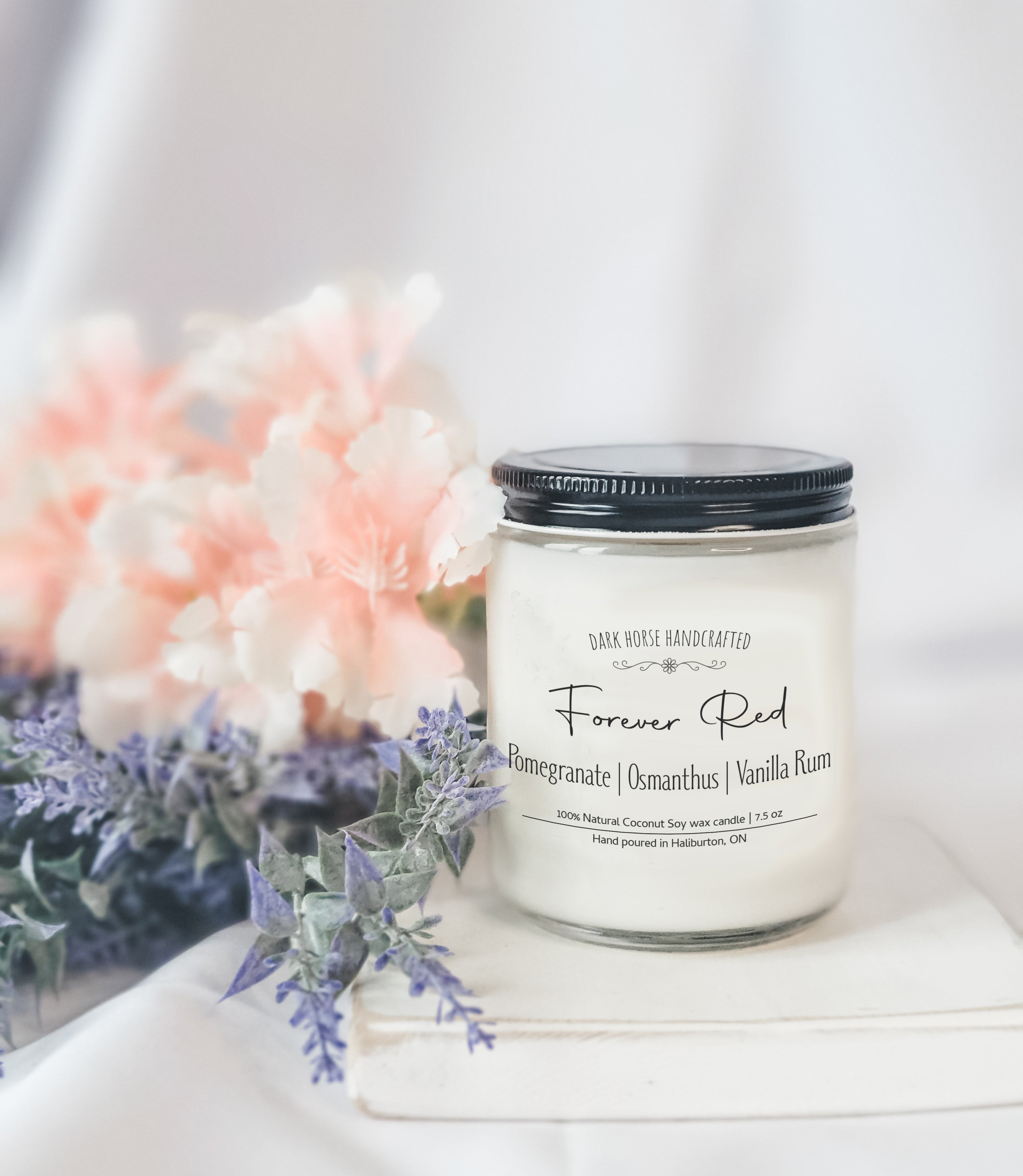 Forever Red - Scented Coconut Soy Candle