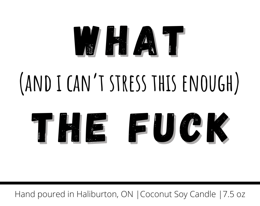 What the Fuck - Naughty Candle