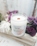 Be Still - Soy Candle, 'Heart & Soul' Collection - Dark Horse Handcrafted