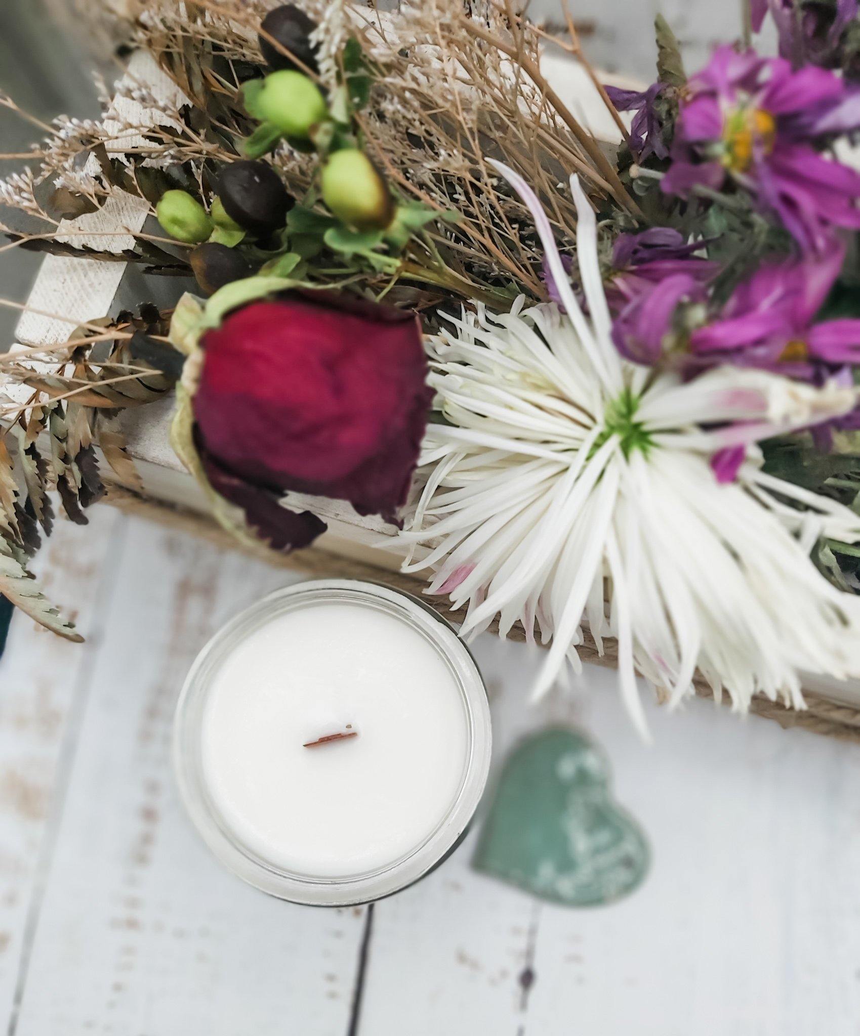 Be Still - Soy Candle, 'Heart & Soul' Collection - Dark Horse Handcrafted