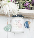 Whispering Pines - Soy Candle 'Heart & Soul' Collection - Dark Horse Handcrafted