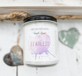 Fearless - Soy Candle 'Heart & Soul' Collection - Dark Horse Handcrafted