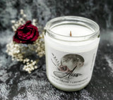 Aries astrological candle
