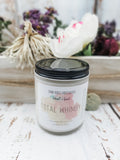 TOTAL WHIMSY - Jasmine + Roses Scented Coconut Soy Candle