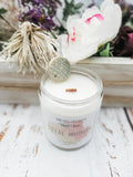 TOTAL WHIMSY - Jasmine + Roses Scented Coconut Soy Candle
