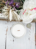 TOTAL WHIMSY - Jasmine + Roses Scented Soy Candle