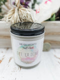 GET 'ER DONE - Sea Salt & Sage Scented Soy Candle