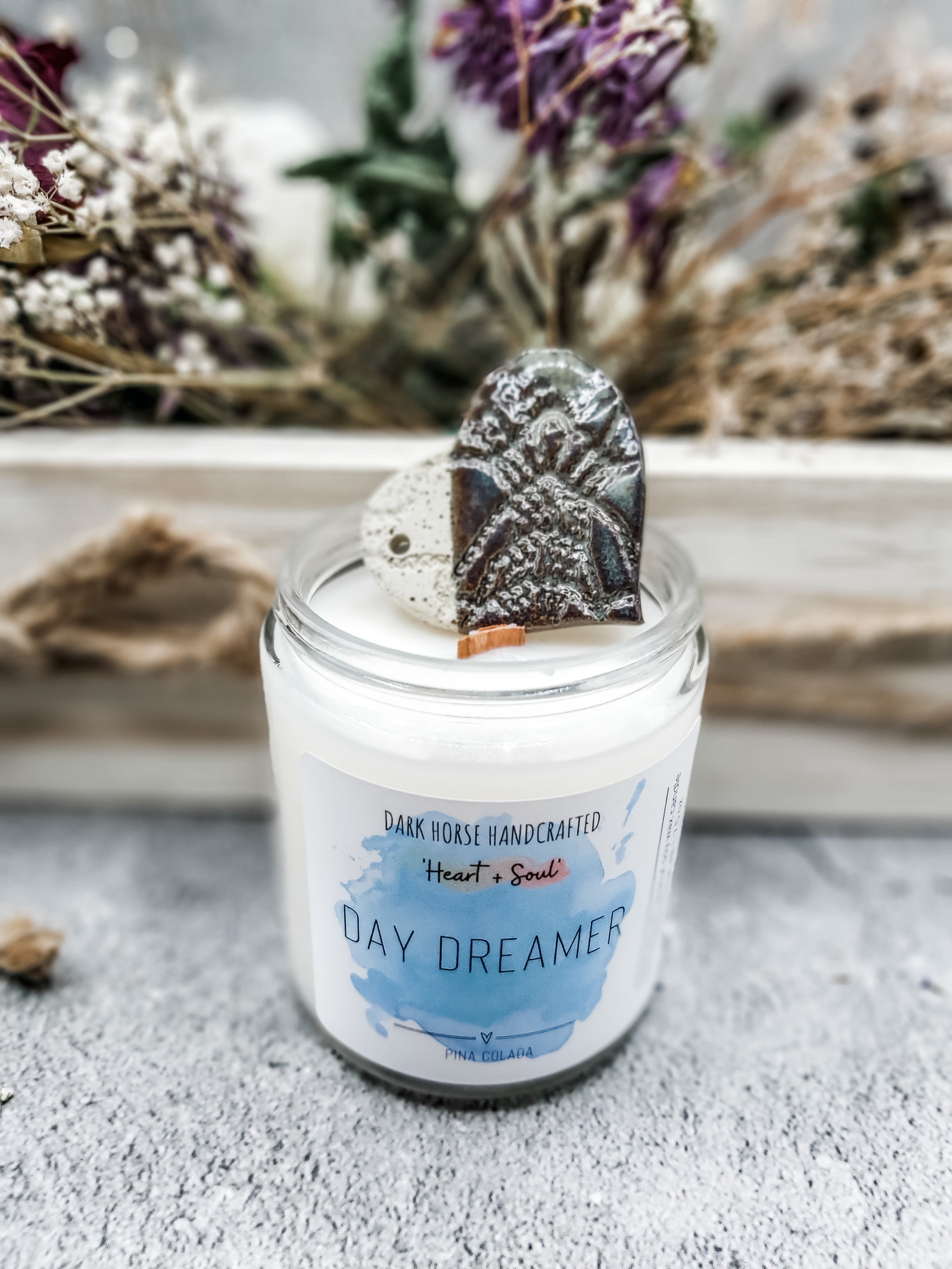 DAY DREAMER - Pina Colada Scented Coconut Soy Candle