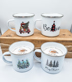 Camping Mug Candle - Christmas Edition