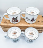 Camping Mug Candle - Christmas Edition