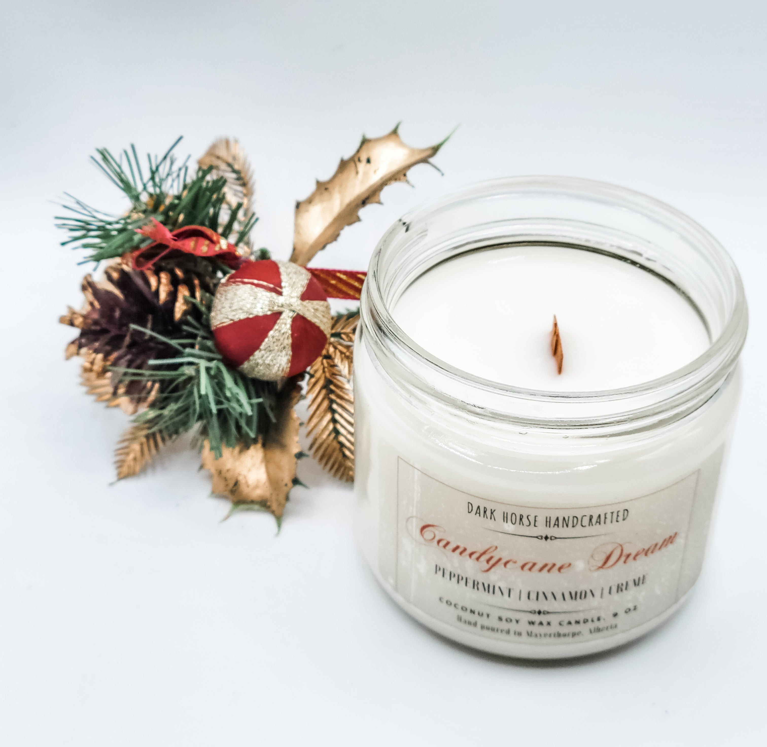Candy Cane Dream - Coconut Soy Candle