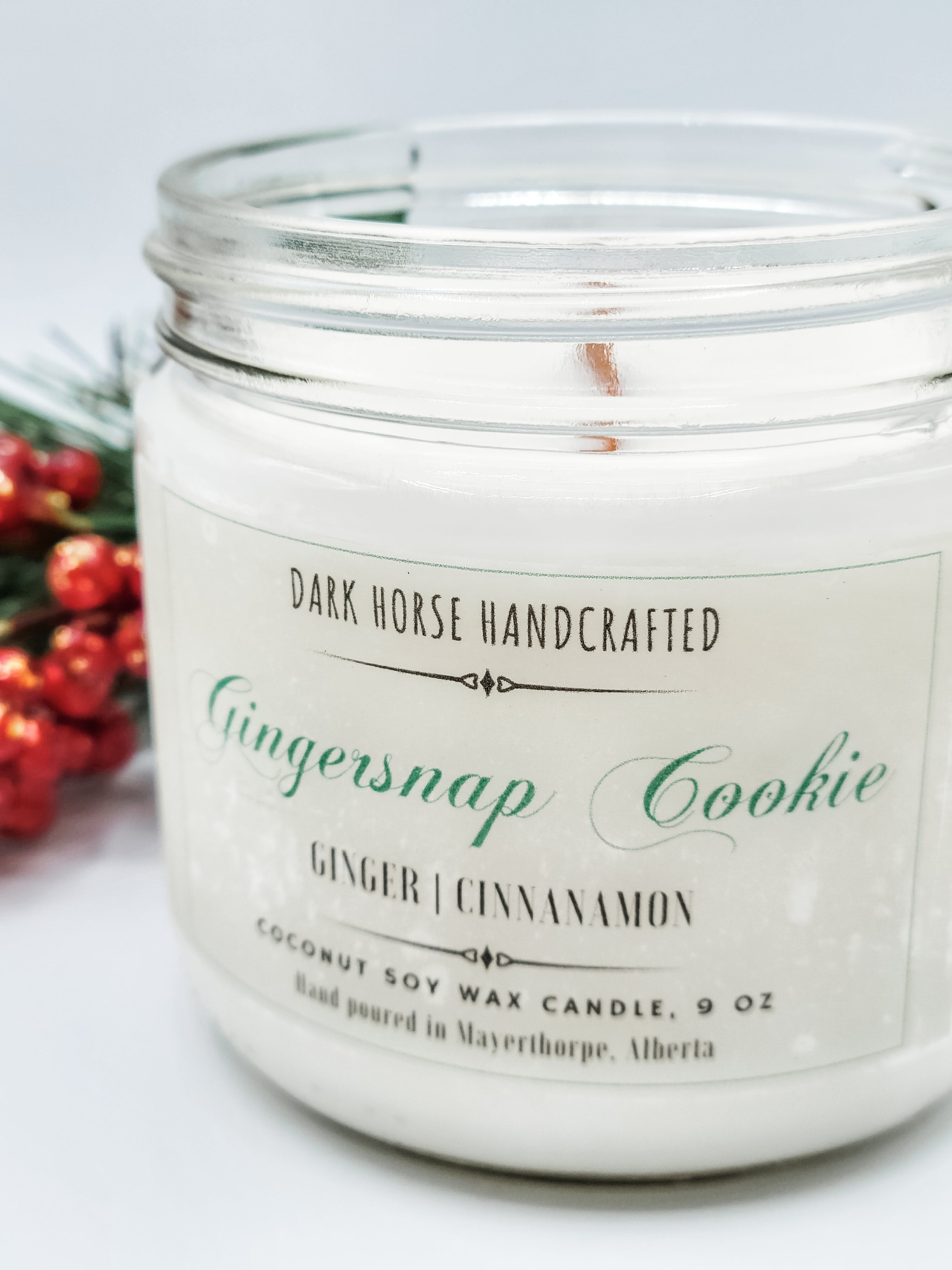 Gingersnap Cookie - Coconut Soy Candle