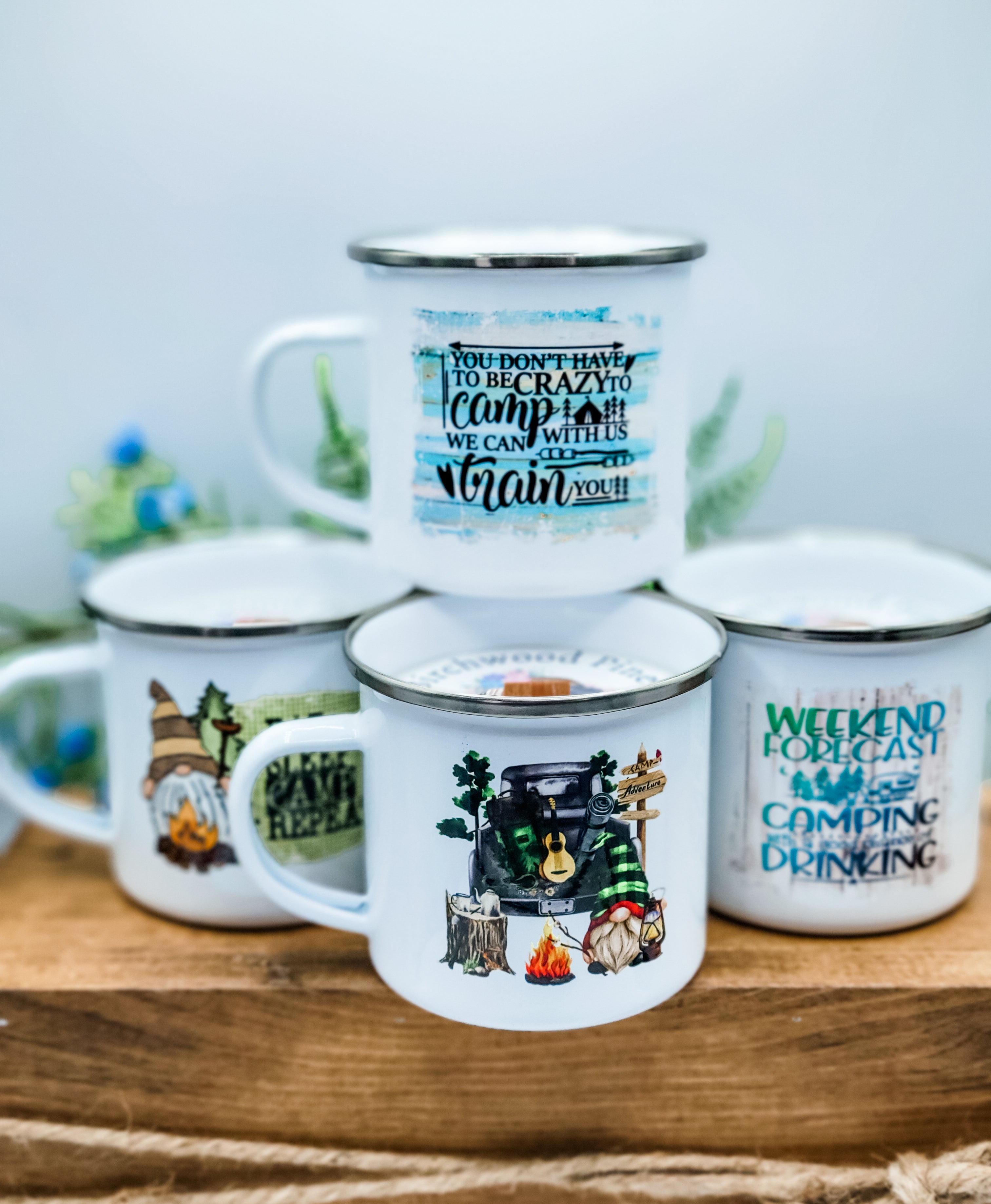 Camping Mug Candles - Camping Edition