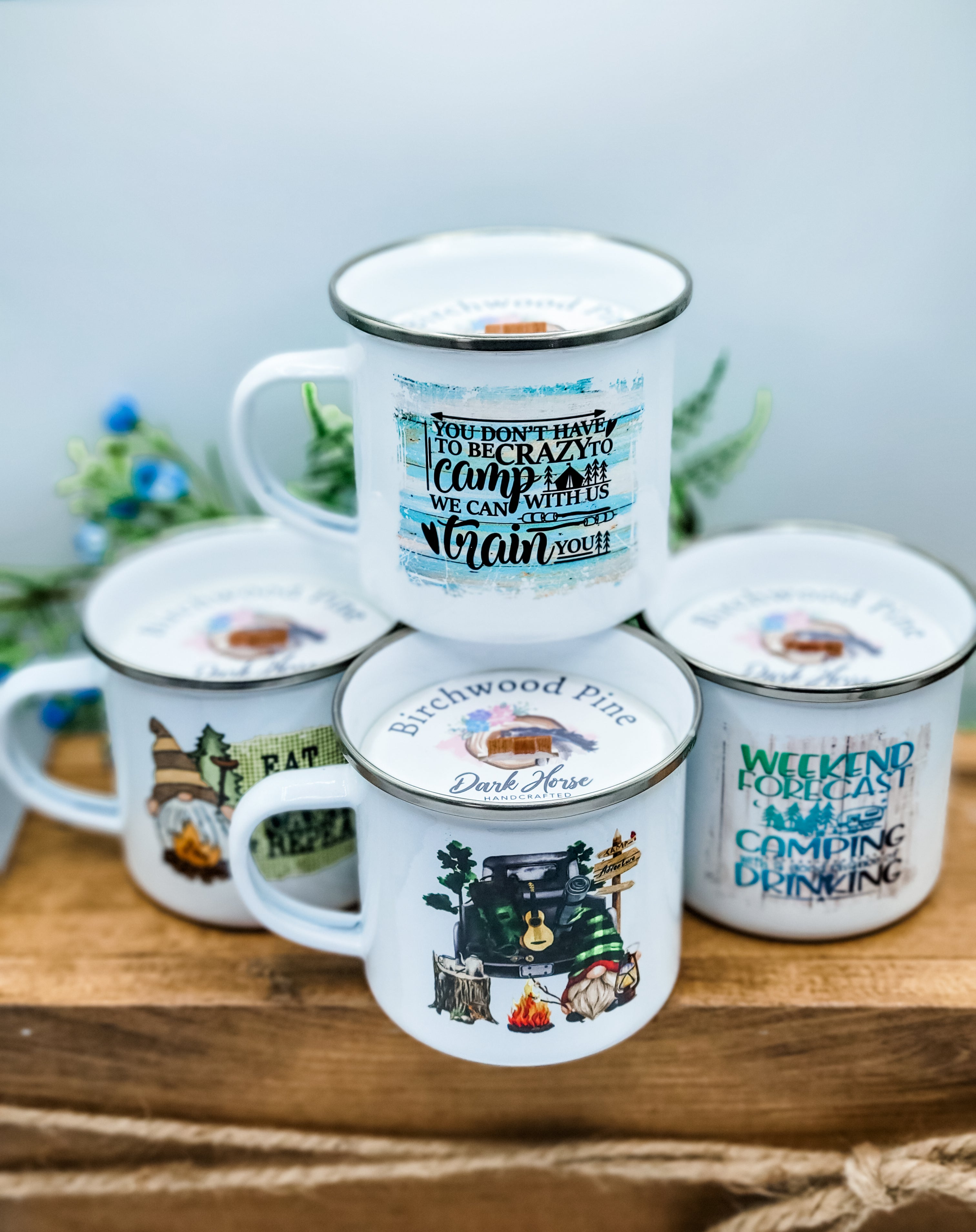 Camping Mug Candles - Camping Edition
