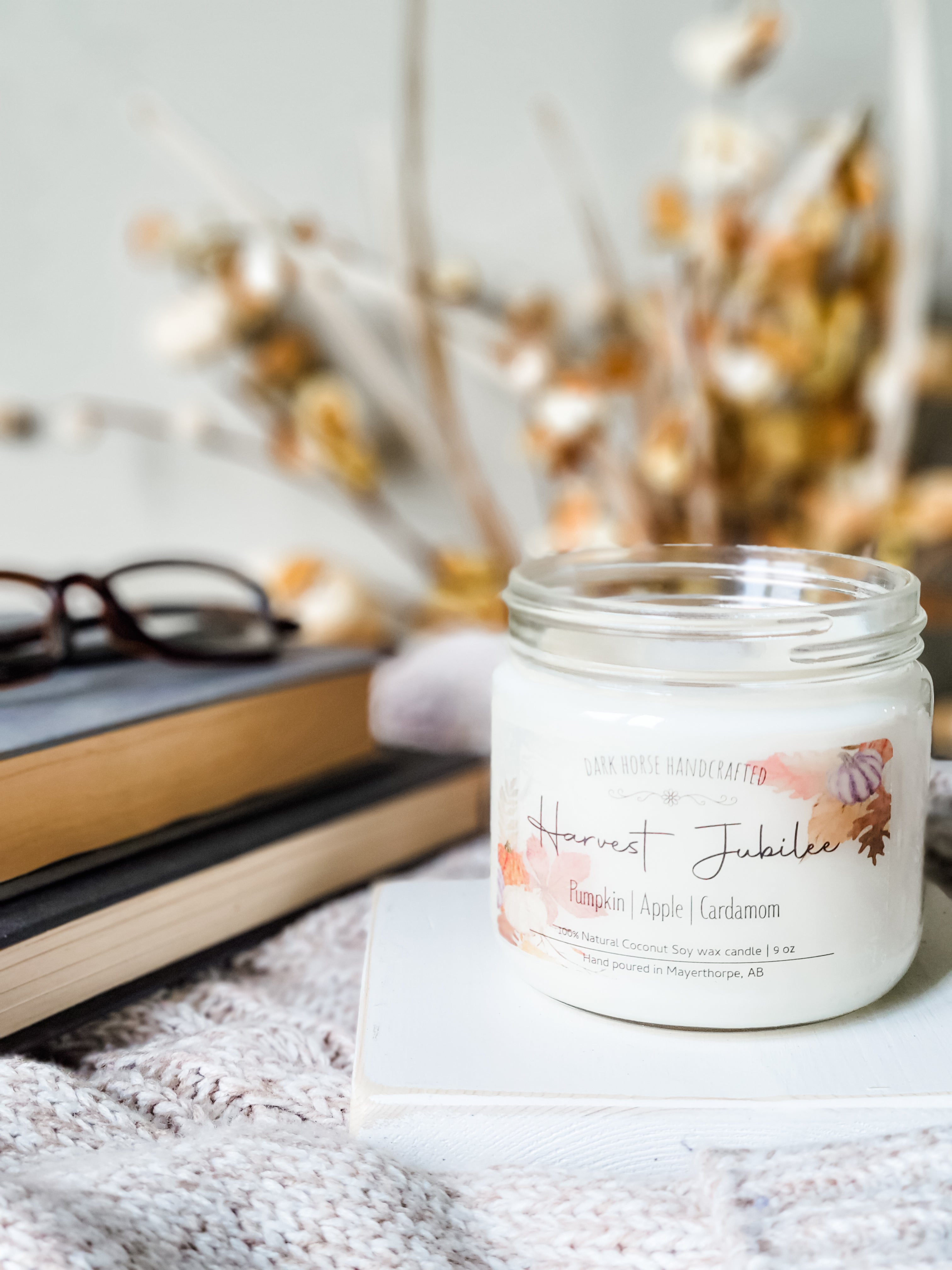 Harvest Jubilee - Scented Coconut Soy Candle