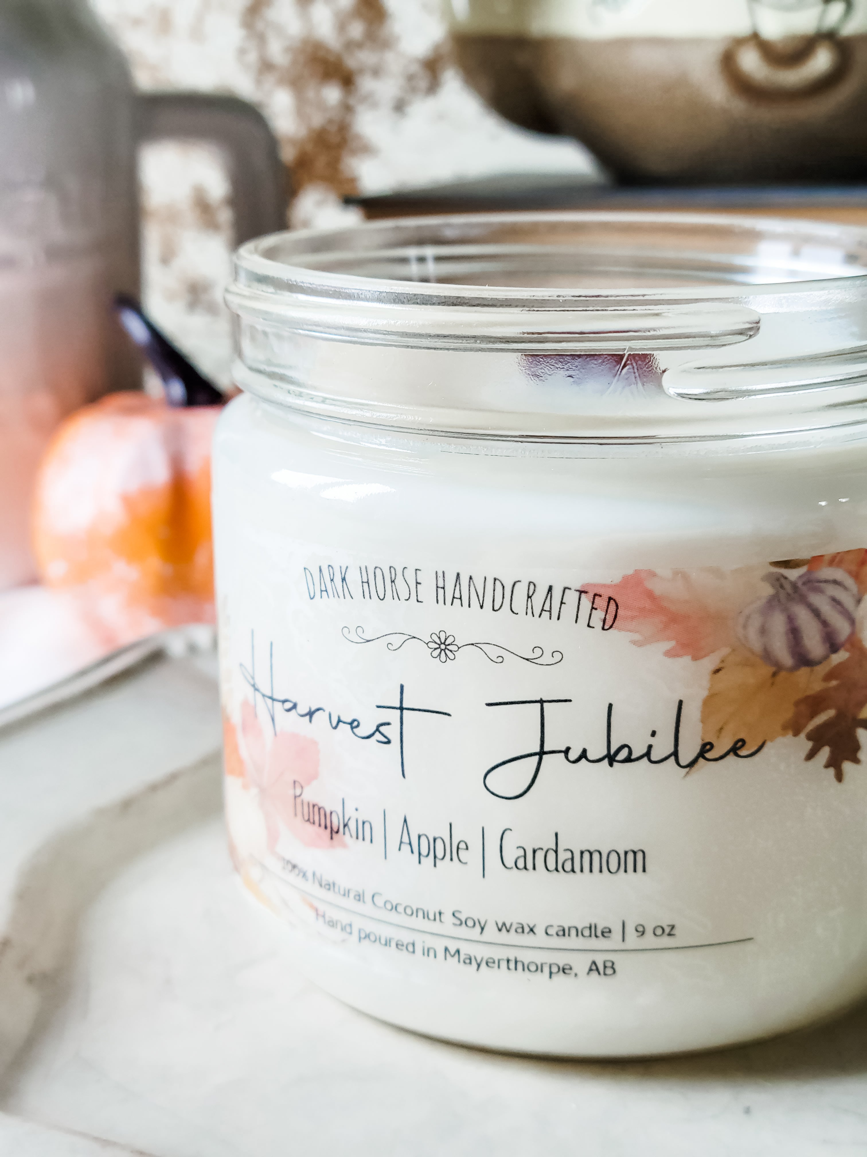 Harvest Jubilee - Scented Coconut Soy Candle