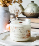 Autumn Harvest fall candle that smells like apples, cinnamon & ginger