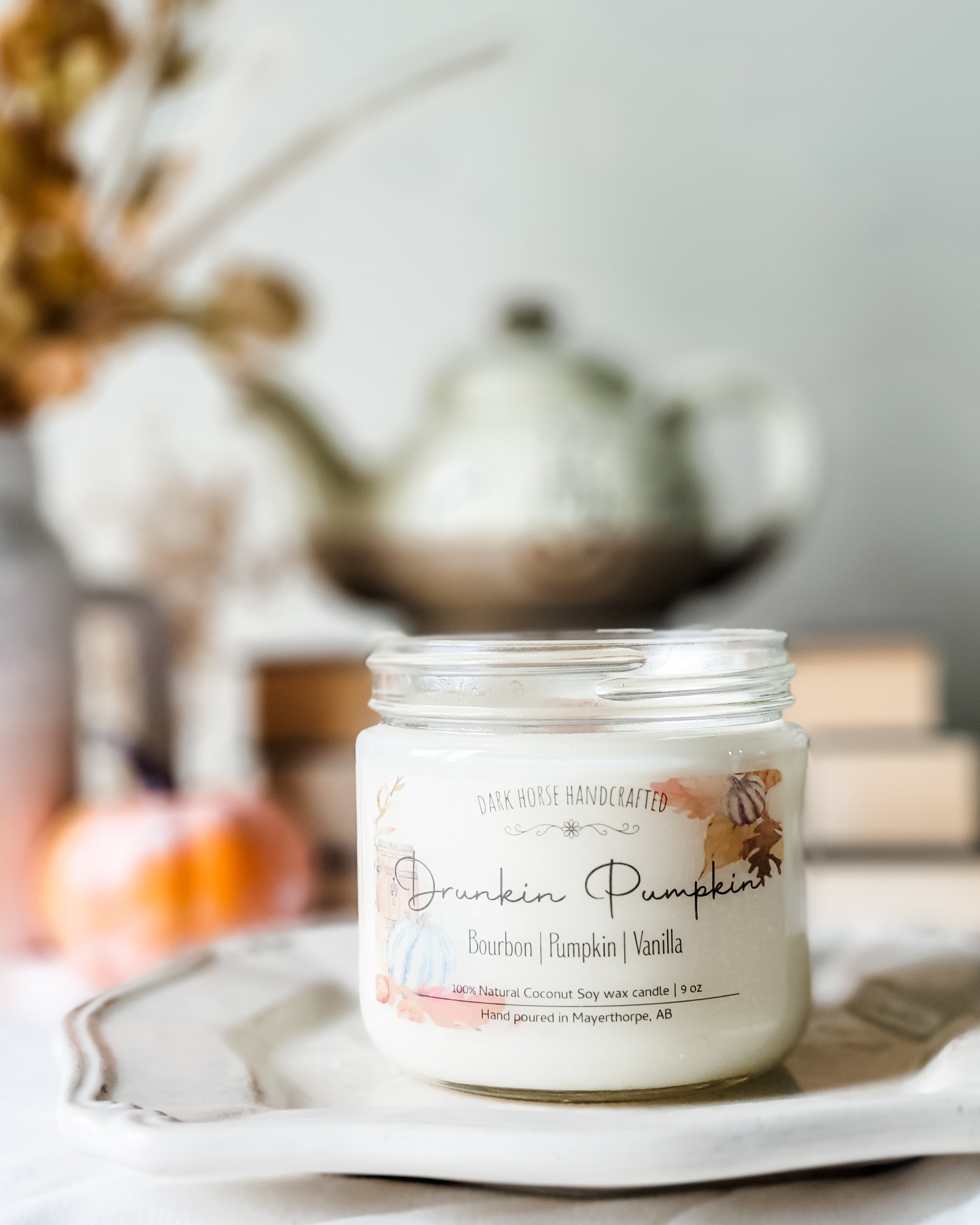Drunkin' Pumpkin - Scented Coconut Soy Fall Candle