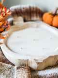 Pumpkin Dough Bowl Candle - 6 wick