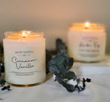 Cinnamon & Vanilla - Scented Coconut Soy Candle