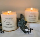 Cucumber Melon - Scented Coconut Soy Candle