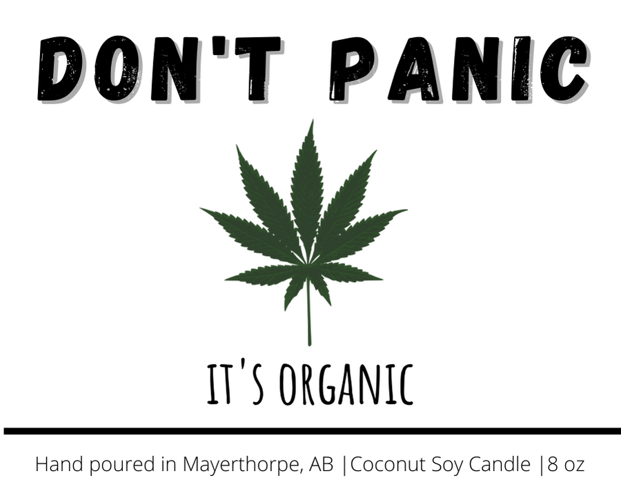 Don't Panic - It's Organic, Naughty Candle