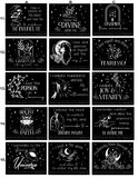Affirmation candle selection sheet #3