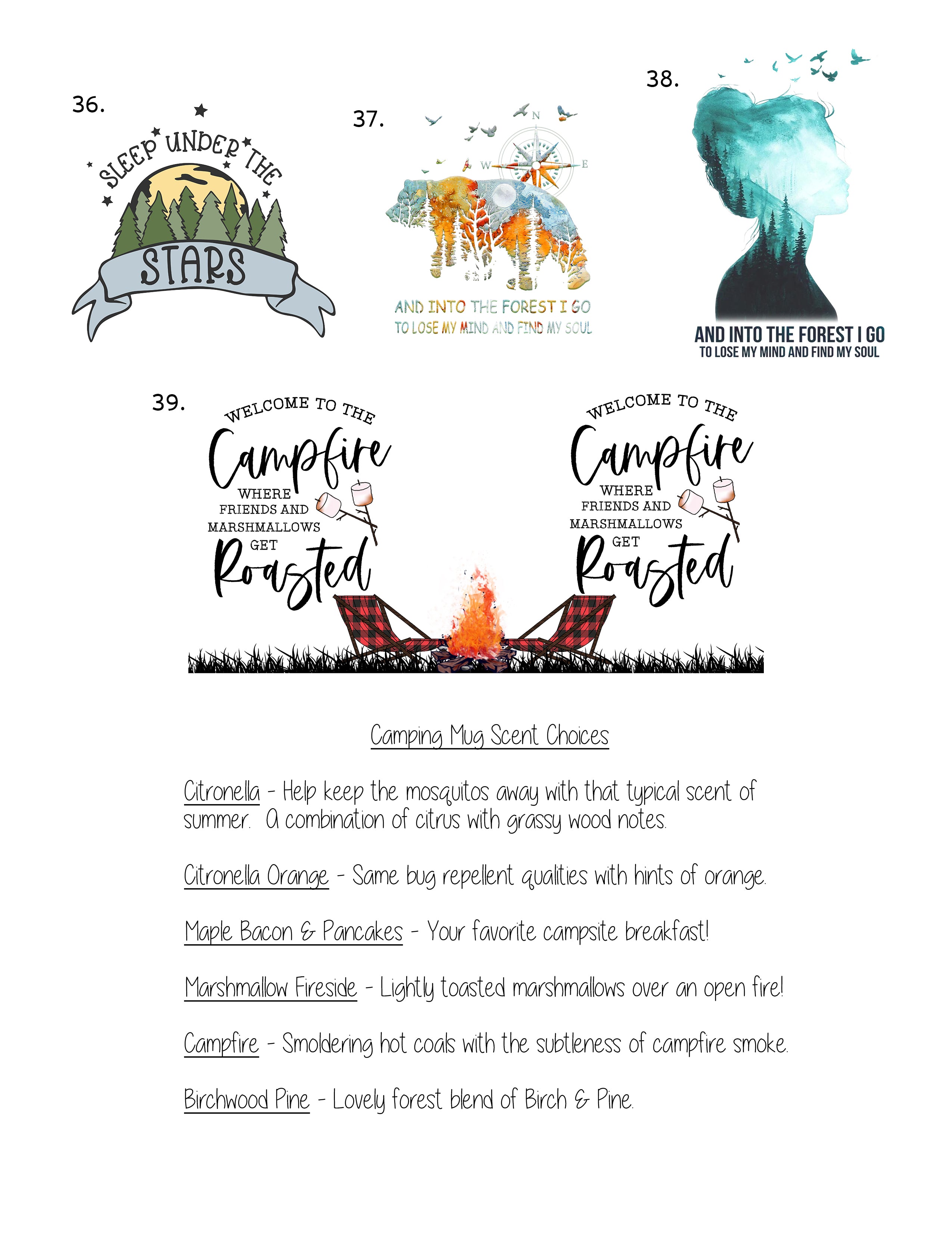 Camping Mug Candles - Camping Edition