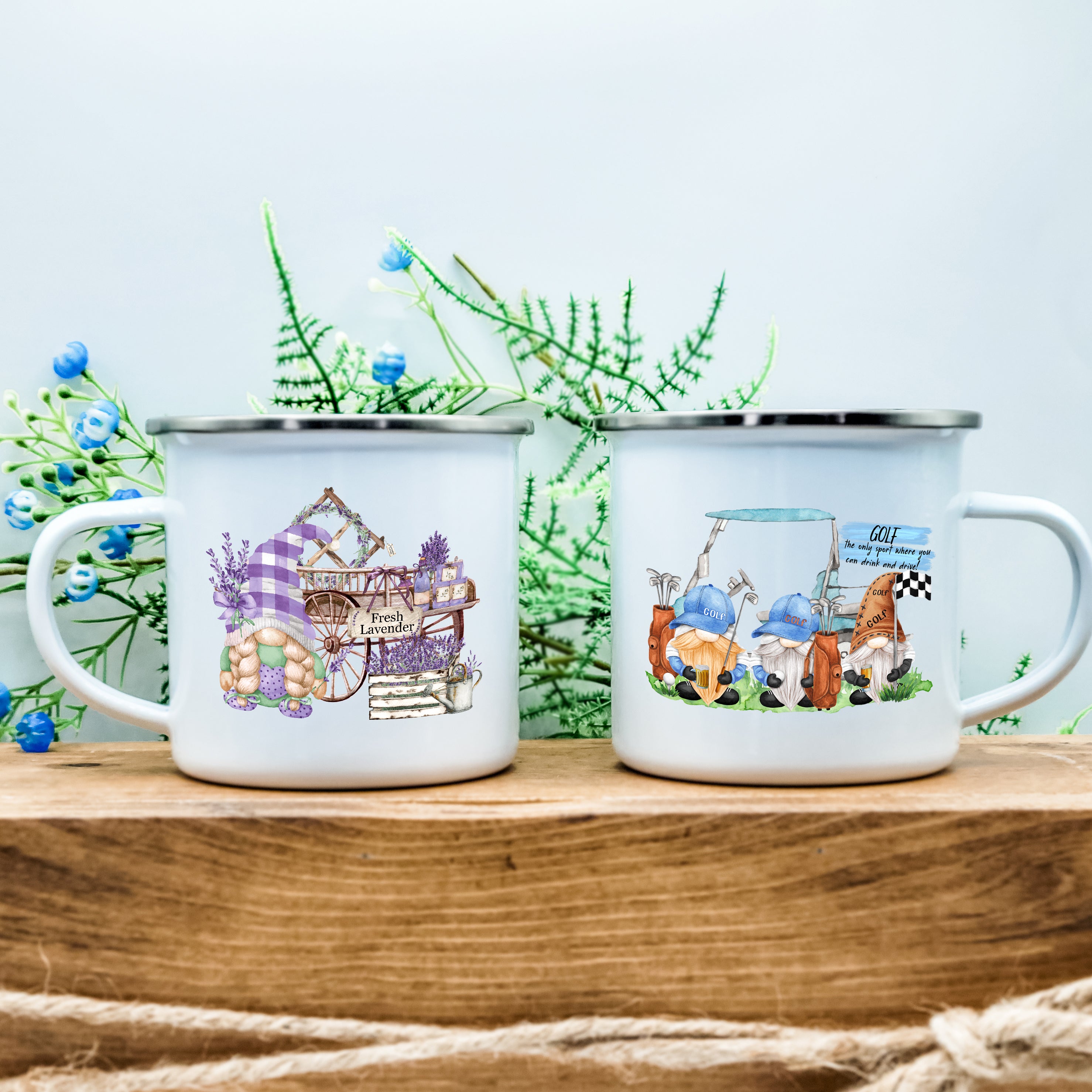 Camping Mug Candle - Summer Edition