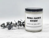 Zero Fucks Given - Naughty Candle