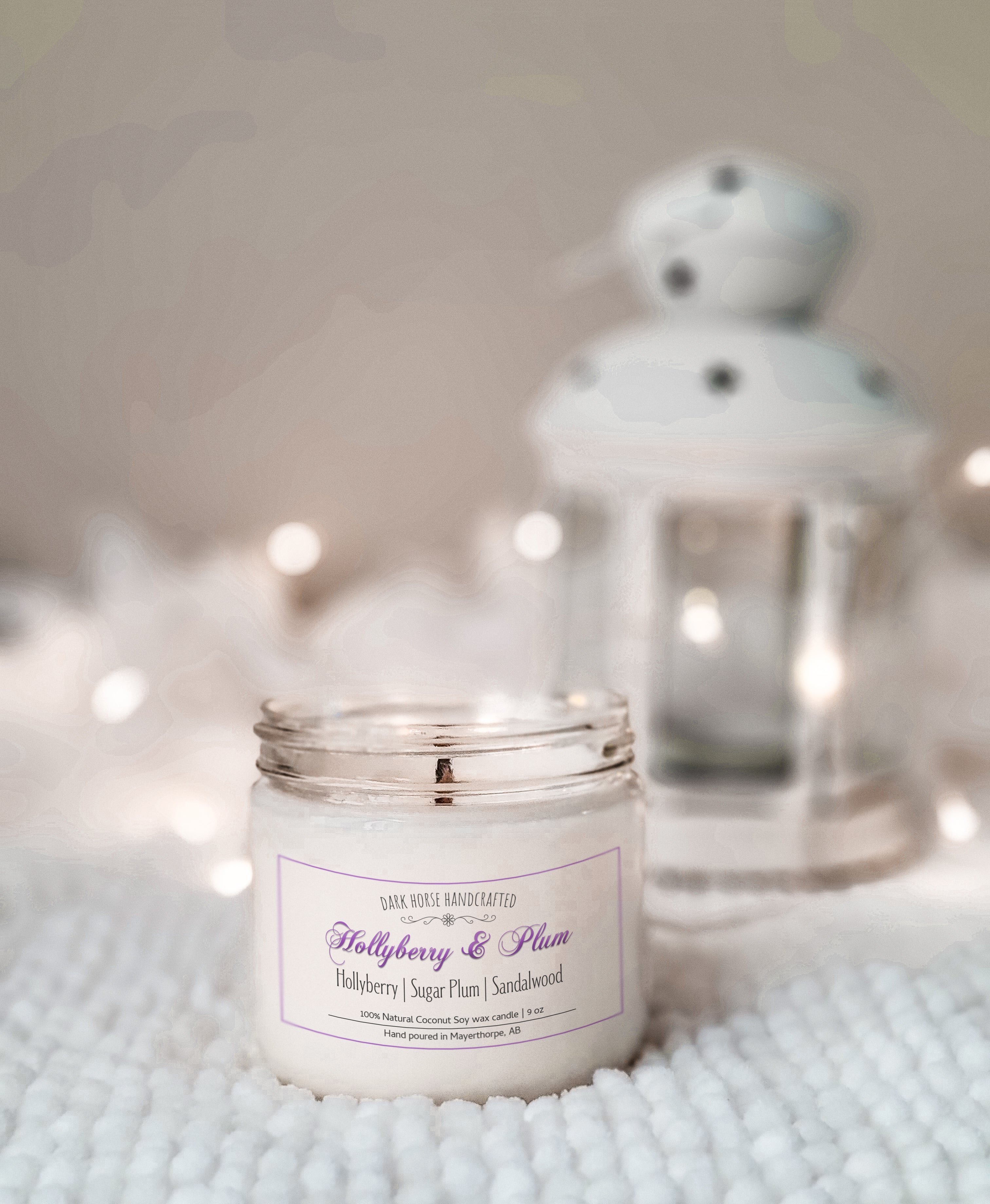 Hollyberry & Plum - Coconut Soy Candle