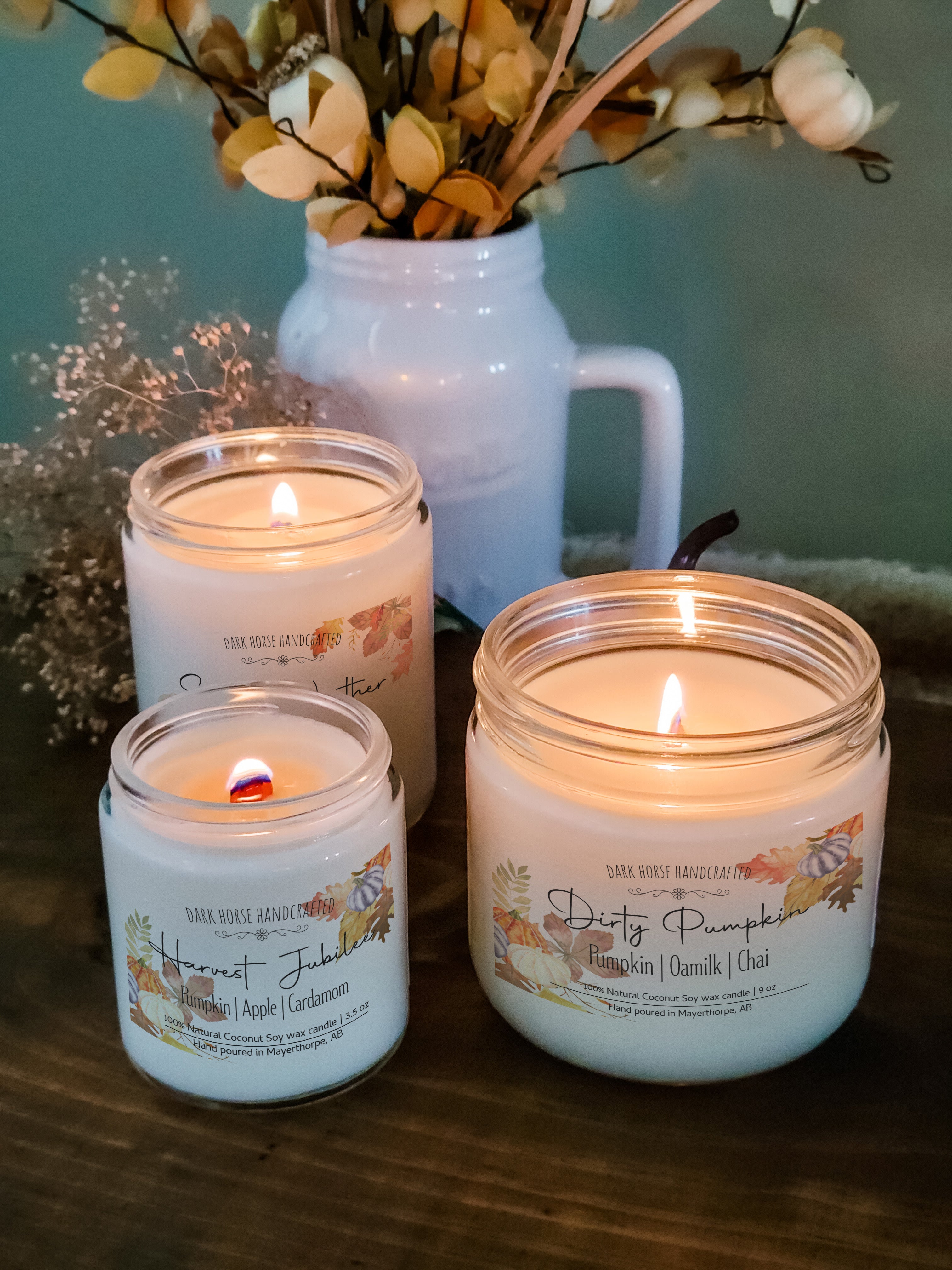 Harvest Jubilee - Scented Coconut Soy Candle