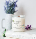 White Peach & Hibiscus - Scented Coconut Soy Candle