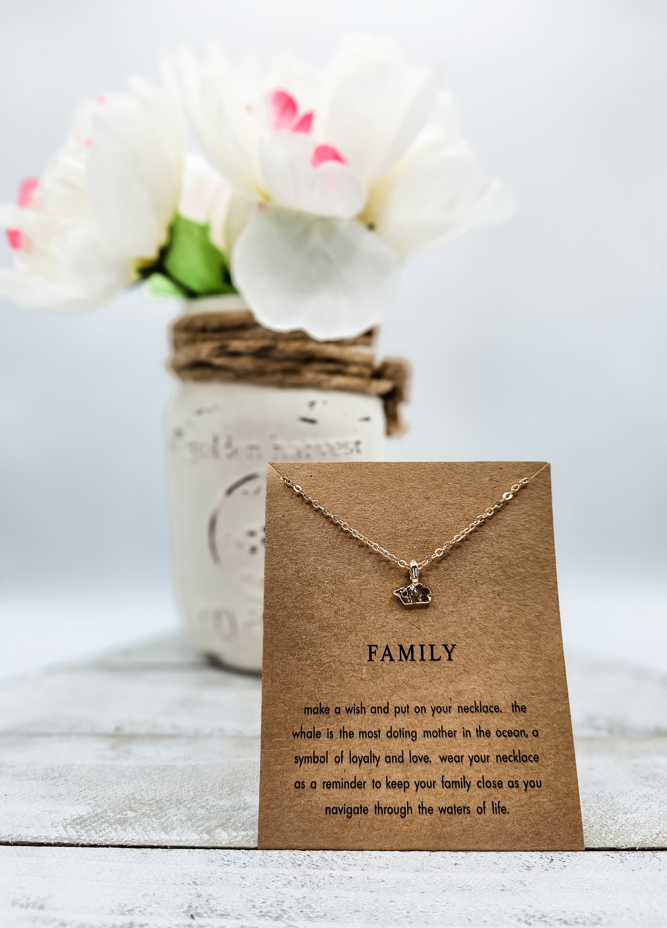 Family - Inspirational and Meaningful Pendant Necklace