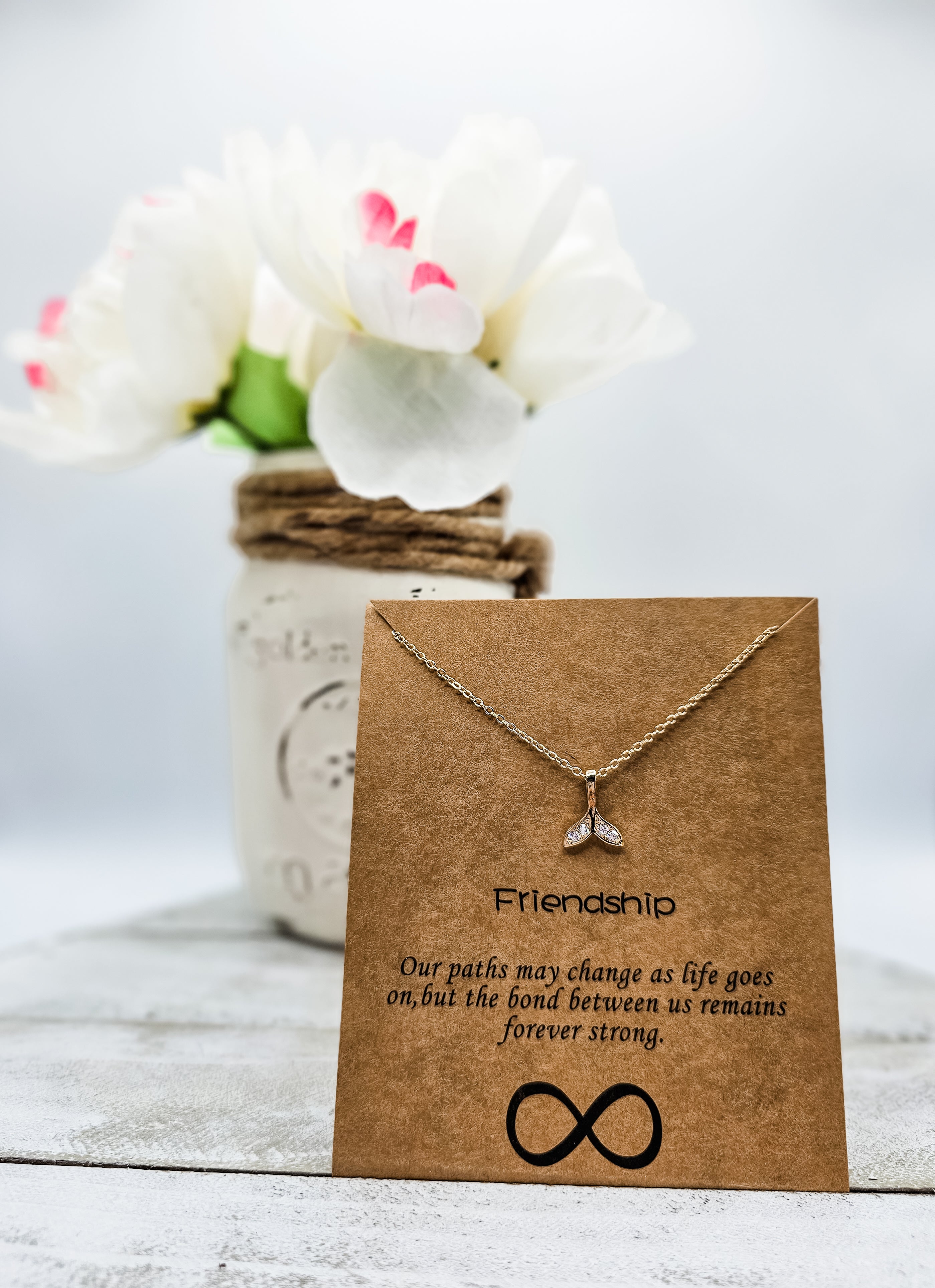 Friendship - Inspirational and Meaningful Pendant Necklace