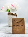 Infinite Love - Inspirational and Meaningful Pendant Necklace