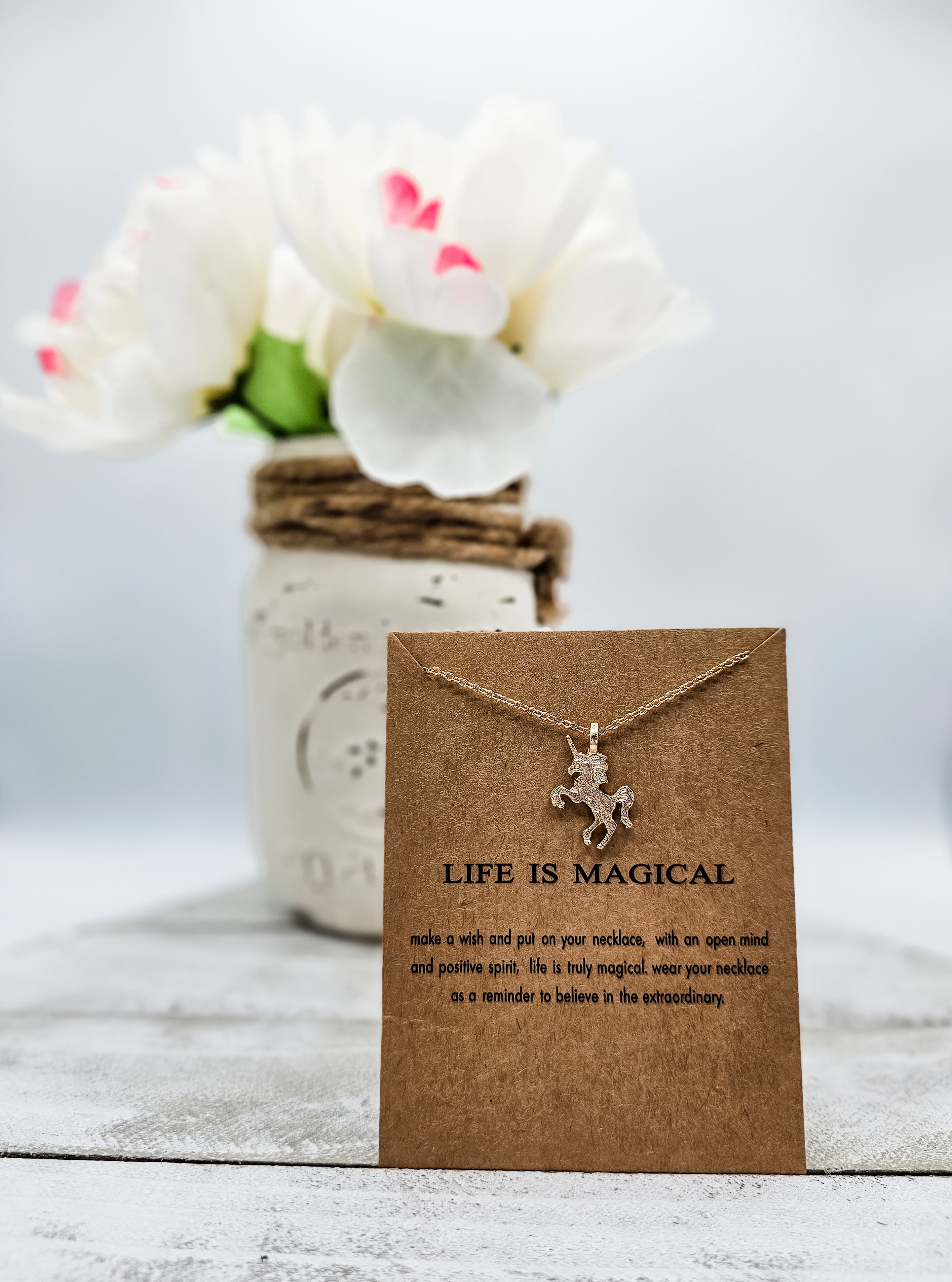Life is Magical - Inspirational and Meaningful Pendant Necklace