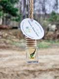 Grounding essential oil car diffuser