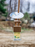 Floral Glass Car Diffuser - For Men