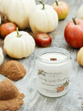 Velvety White Pumpkin - Fall Candle