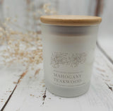 Mahogany Teakwood - Luxury Candle - Dark Horse Handcrafted