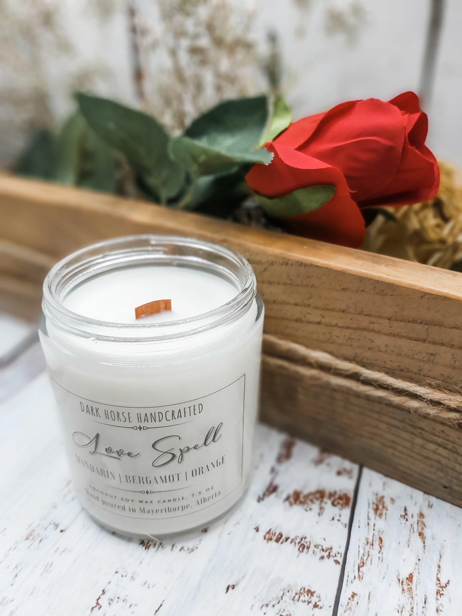 Love Spell - Soy Candle - Dark Horse Handcrafted
