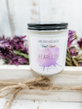 Fearless - Soy Candle 'Heart & Soul' Collection - Dark Horse Handcrafted