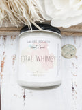 TOTAL WHIMSY - Jasmine + Roses Scented Soy Candle